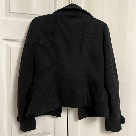 VERO MODA High Collar Buttoned Up Coat - Picture 3 of 8